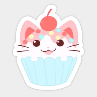 Cupcake Cat Sticker